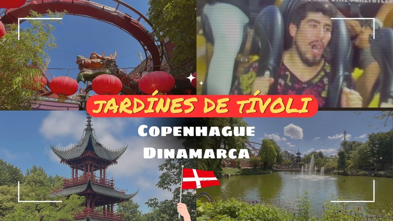 El segundo parque de atracciones más antiguo de Dinamarca | Jardines de Tivoli