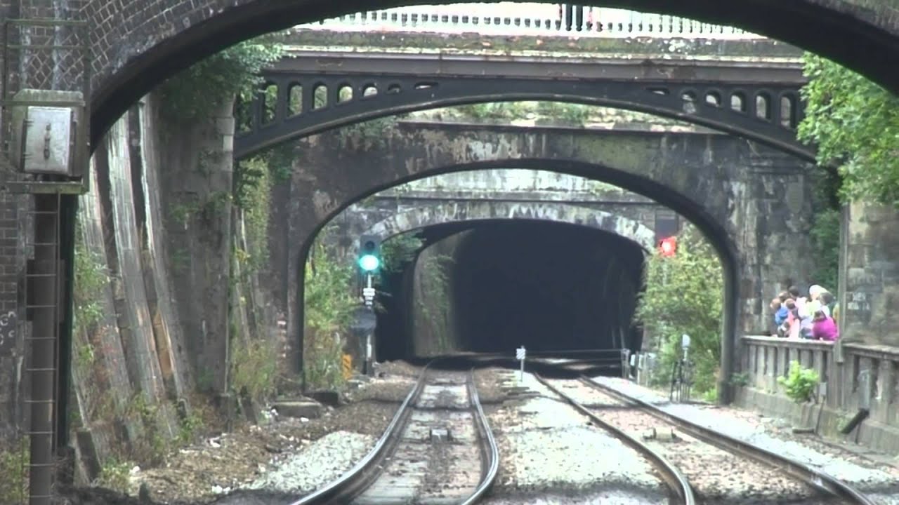 steam train at speed # 115
