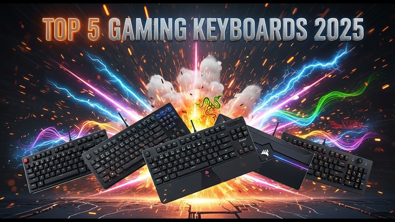 Top 5 Gaming Keyboards 2025 | Best Mechanical Keyboards Ranked!