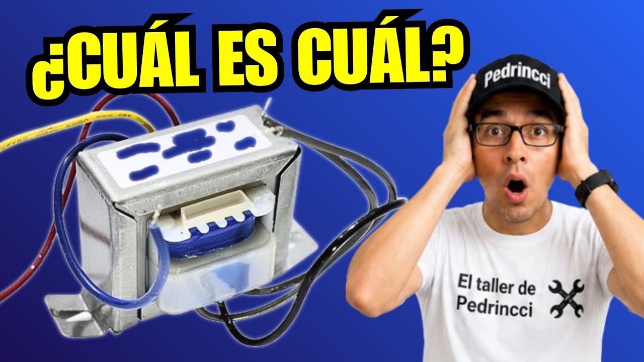 CÓMO RECONOCER LOS CABLES DE UN TRANSFORMADOR #diy #viralvideo #electrónica #electricidad