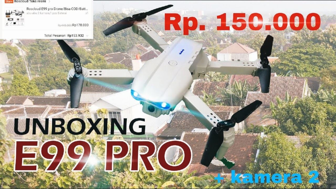 REVIEW DRONE E99 K PRO || + 2CAMERA❓