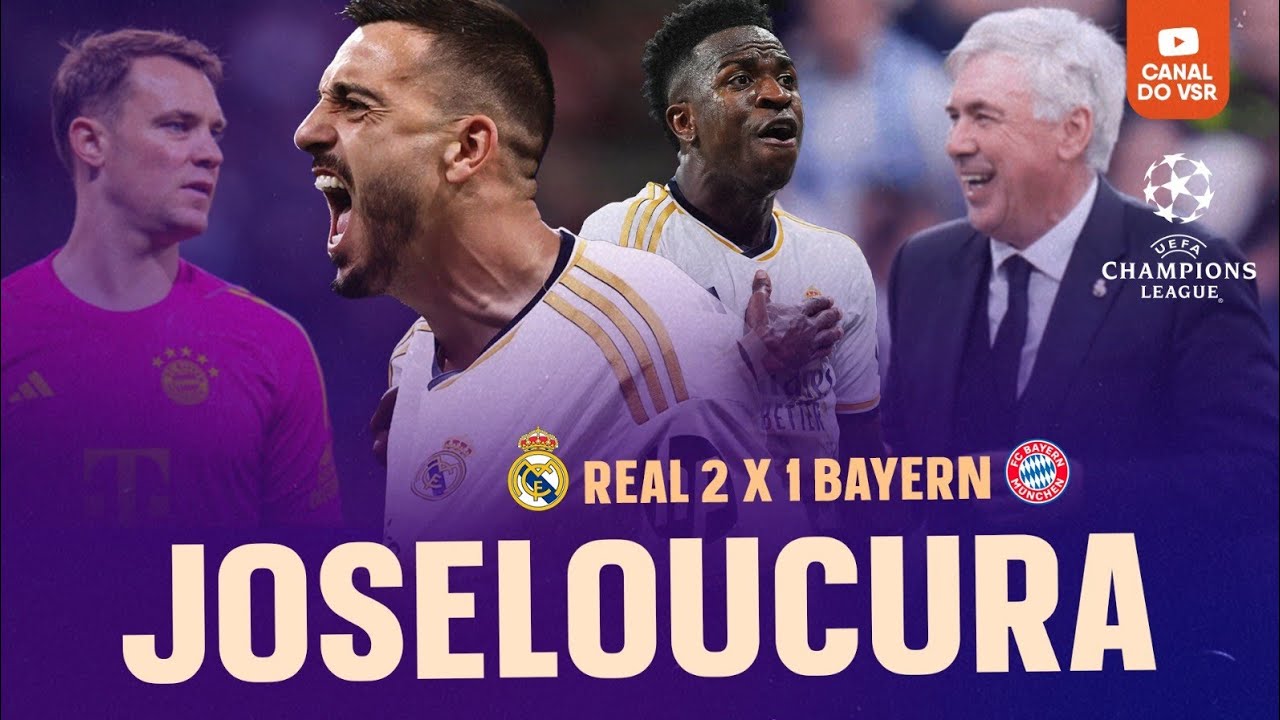 O REAL MADRID É INEVITÁVEL NA CHAMPIONS
