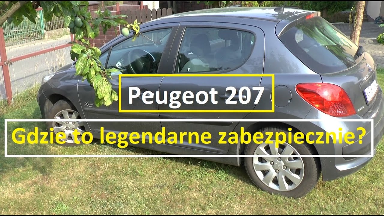 Peugeot 207 | Gdzie legendarne zabezpieczanie antykorozyjne Francuzów? | Korozja i rdza