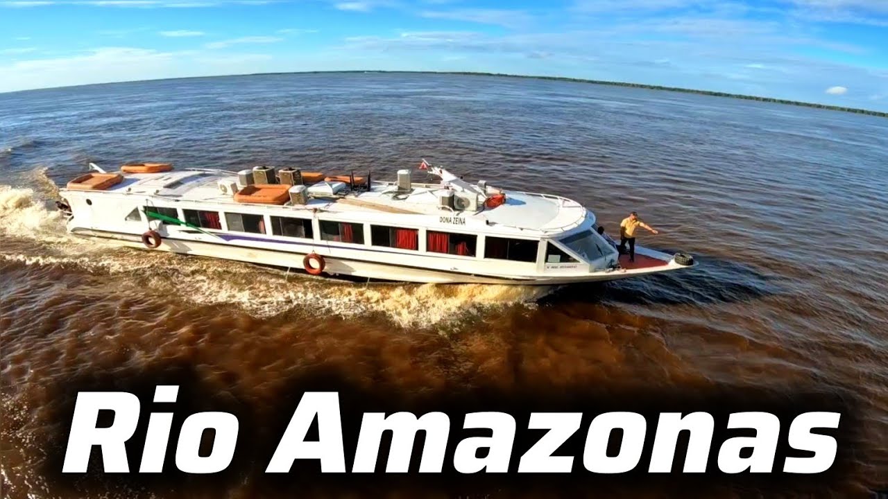 VIAGEM DE BARCO PELO RIO AMAZONAS | SANTARÉM - MANAUS