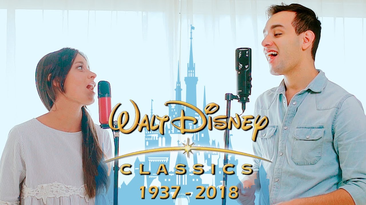 MASHUP DISNEY ESPAÑOL LATINO | 1937 - 2018 |  Beli Terán, Martu Terán