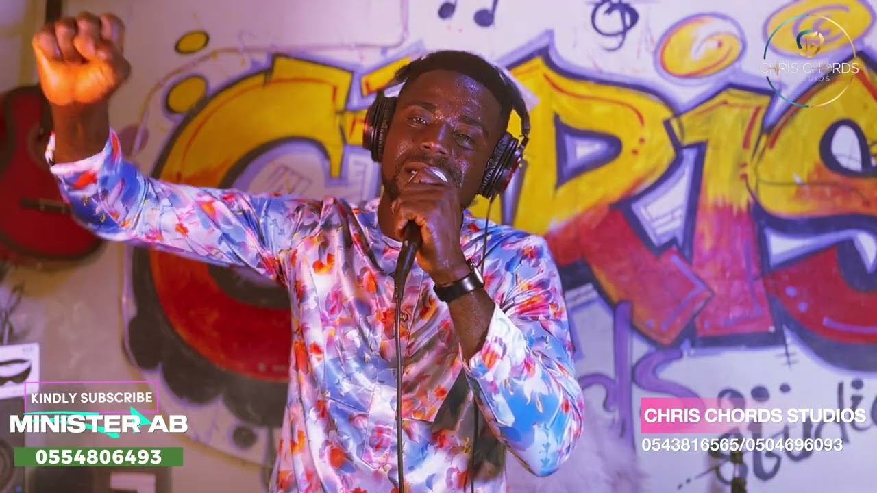 MINISTER AB POURS DOWN A MASSIVE THANKSGIVING SONG AT CC_STUDIOS