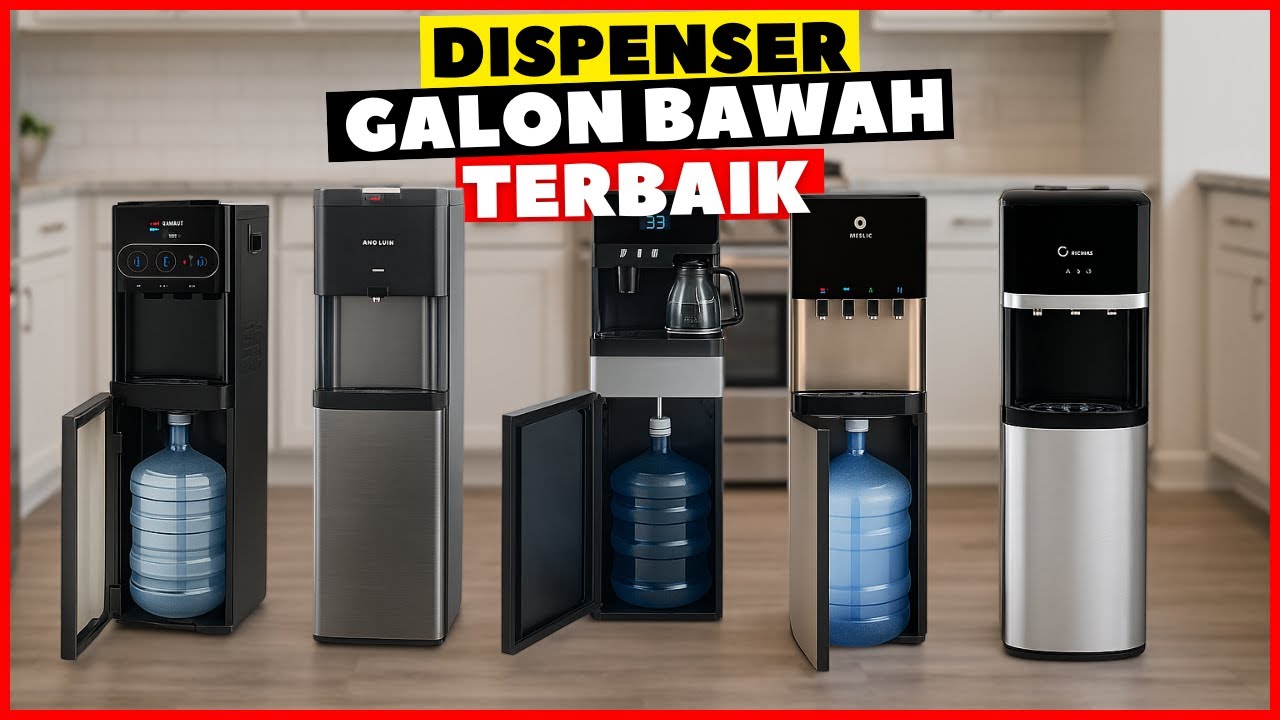 REKOMENDASI DISPENSER GALON BAWAH TERBAIK MURAH LOW WATT