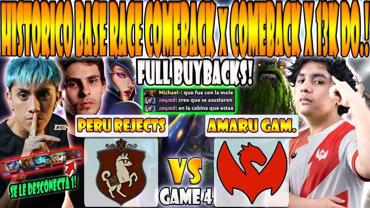 PERU REJECTS vs AMARU BO5[GAME 4]FINAL-PARKER, MANDY,DARKMAGO vs JAMES-CCT SEASON 2:SOUTH AMERICA S2