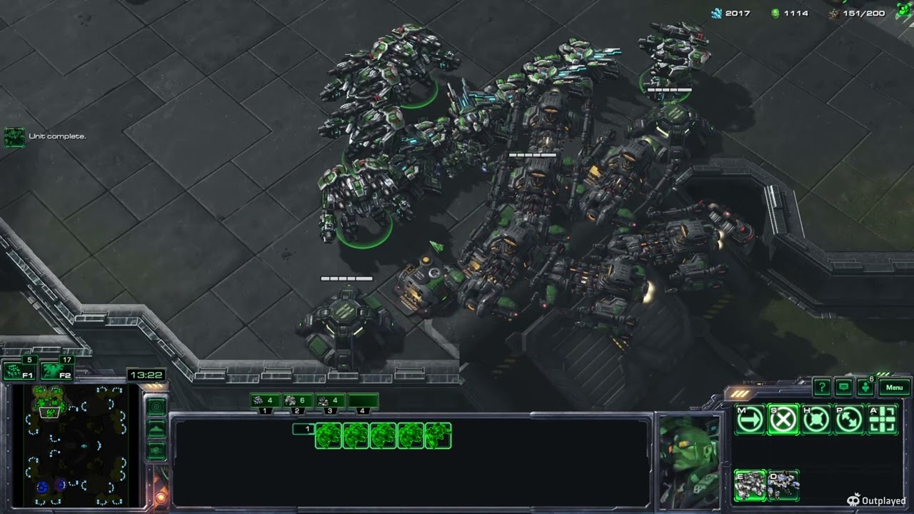 Terran vs Very Hard AI
