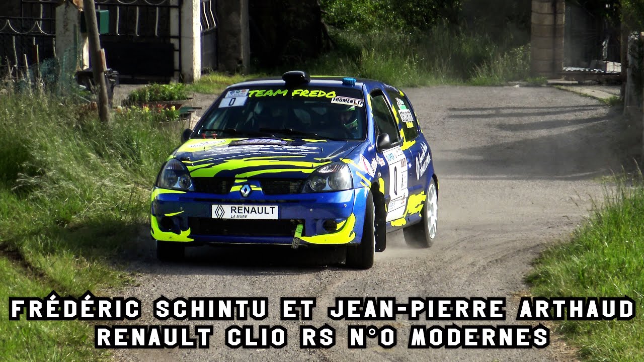 Rallye de la Matheysine 2024 - Renault Clio RS N°0 - Frédéric SCHINTU et Jean-Pierre ARTHAUD