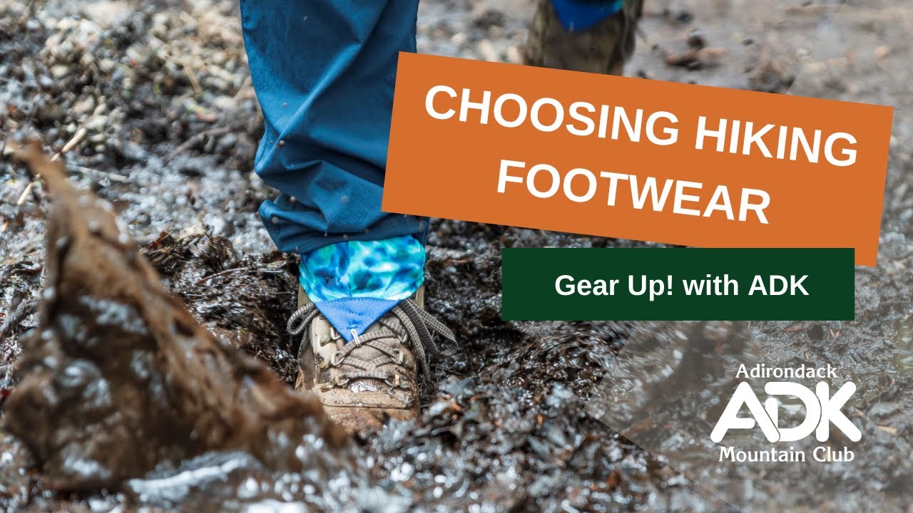 All About Hiking Footwear [5 kinds]