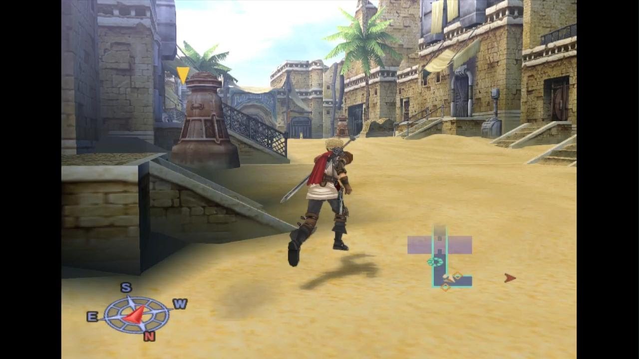 Gabriel plays  Rogue Galaxy episode 2 english