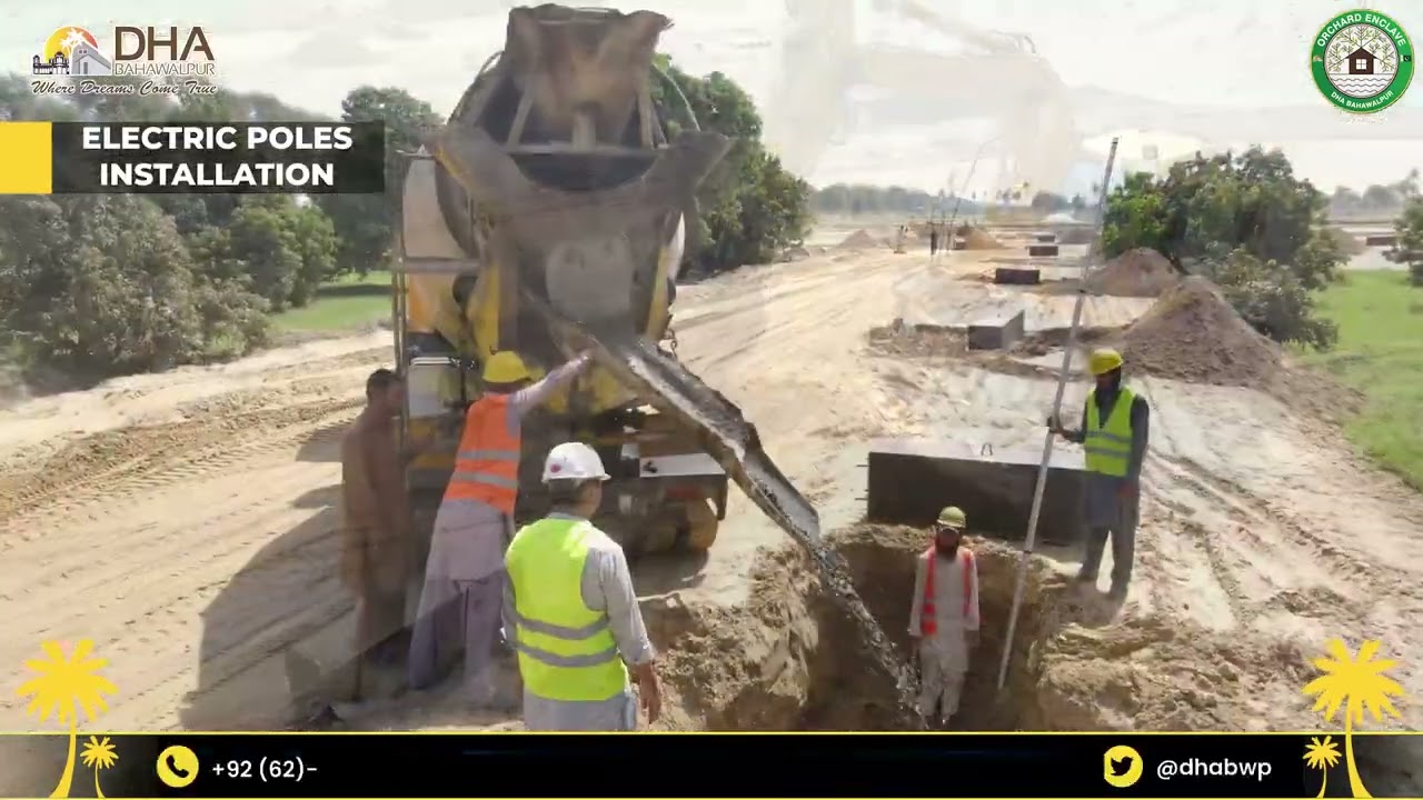 Development update of Orchard Enclave, the premium community within DHA Bahawalpur.