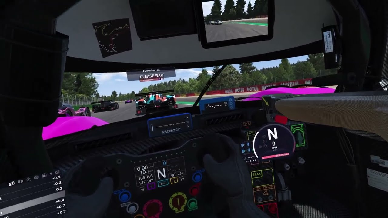 LMU ELMS Champ' Split 3. Ginetta LMP3 at Spa.