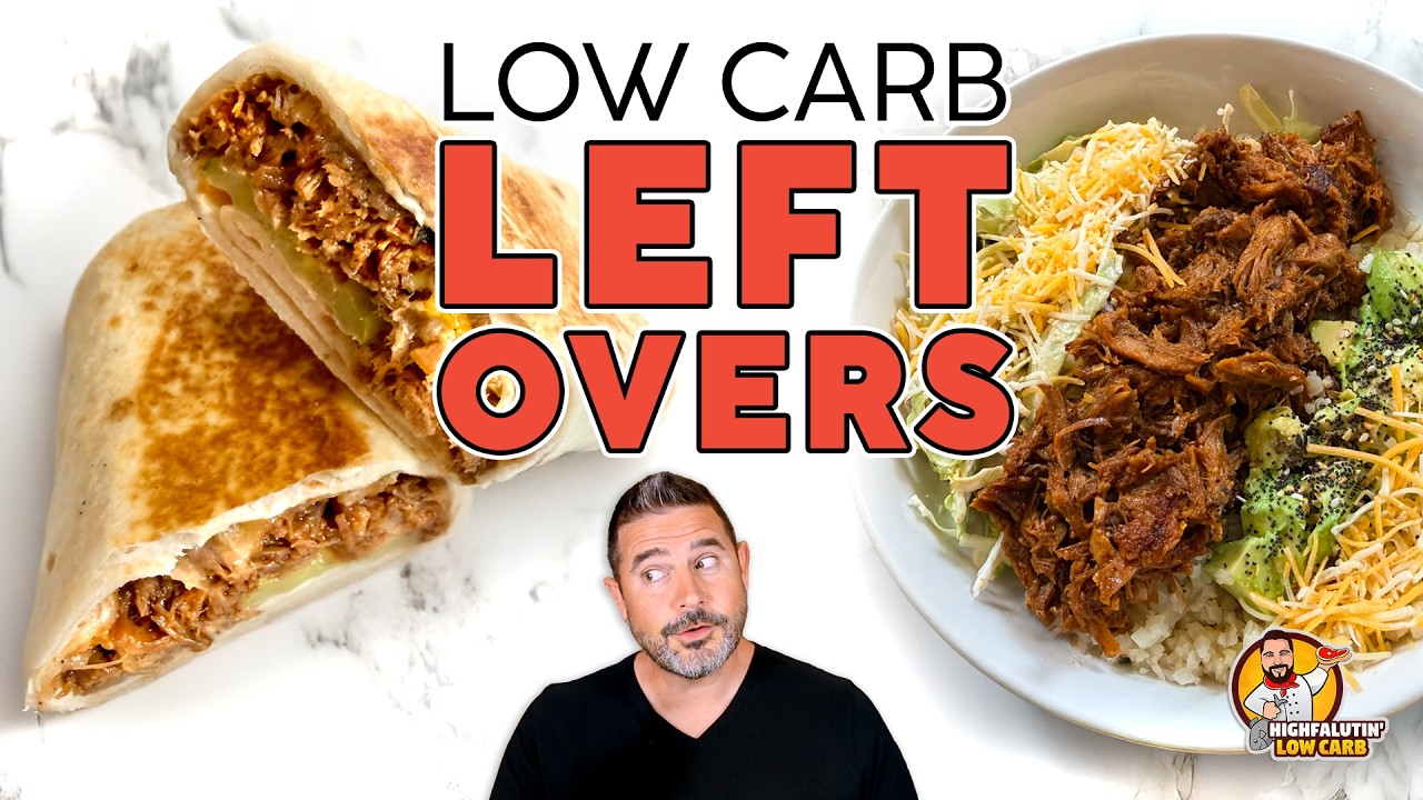 Pulled Pork Leftovers? Do THIS Instead! • 2 Fast & Easy Low Carb Meals