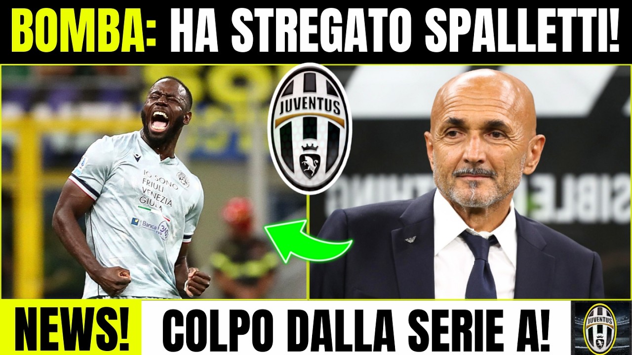 Mercato Juve🔥Occasione dalla A! Spalletti dice “SI”!💣