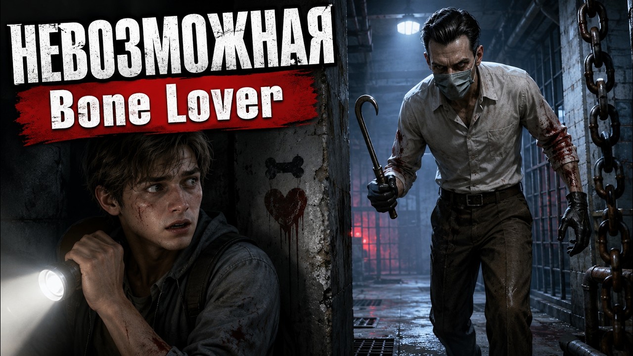 Стрим - Прохождение на Невозможной сложности // Bone Lover - Horror Escape