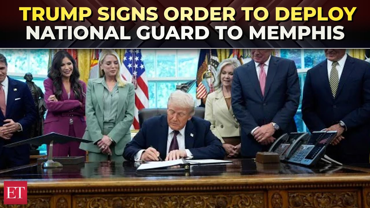 DC-style crackdown on crime coming to Tennessee, Trump signs order to deploy NG to Memphis