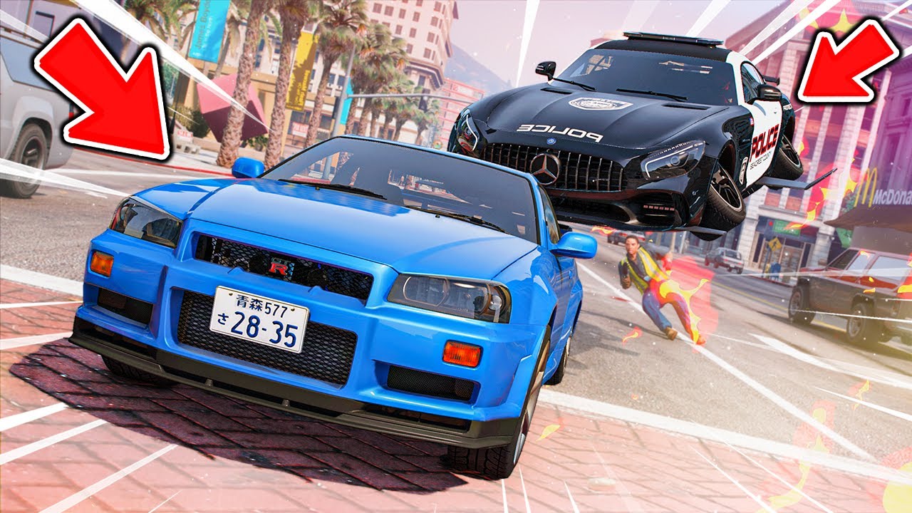 GTA V #4 ( الاذكياء المشاغبين ) : شرطة الطائرة تطاردنا