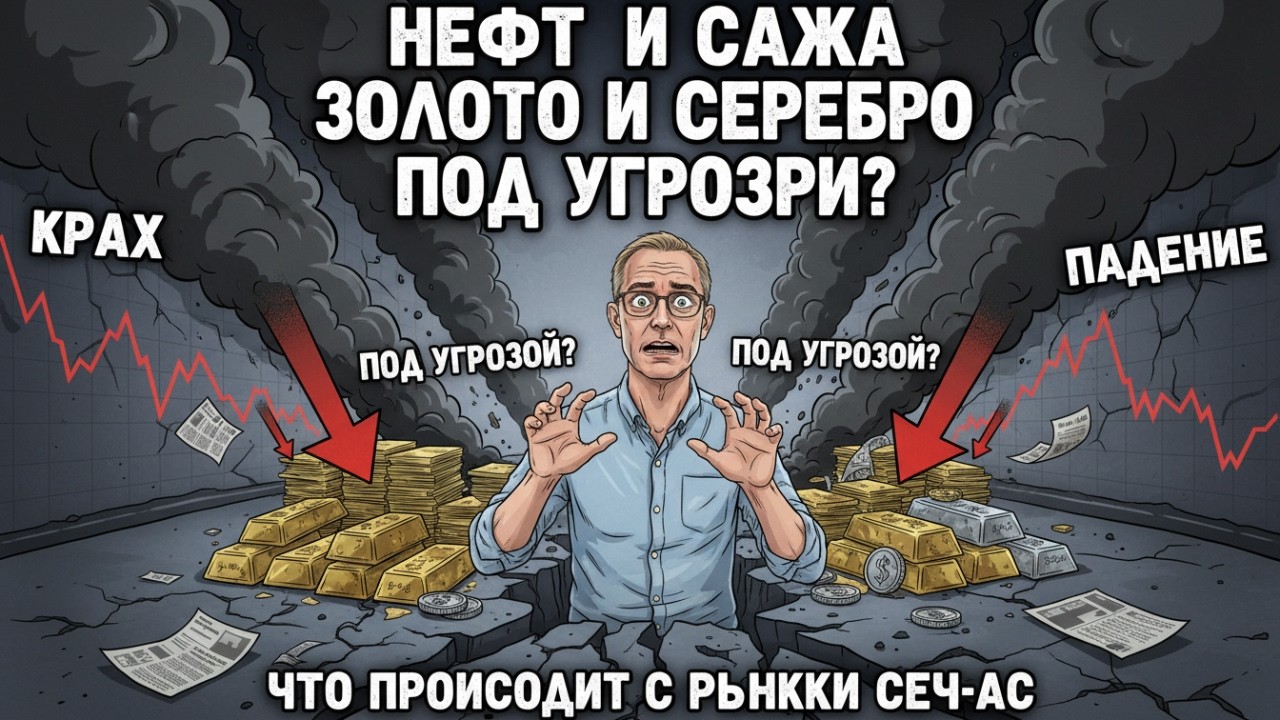 Нефть остановит рост золота и серебра? Что на самом деле происходит на рынках сегодня?