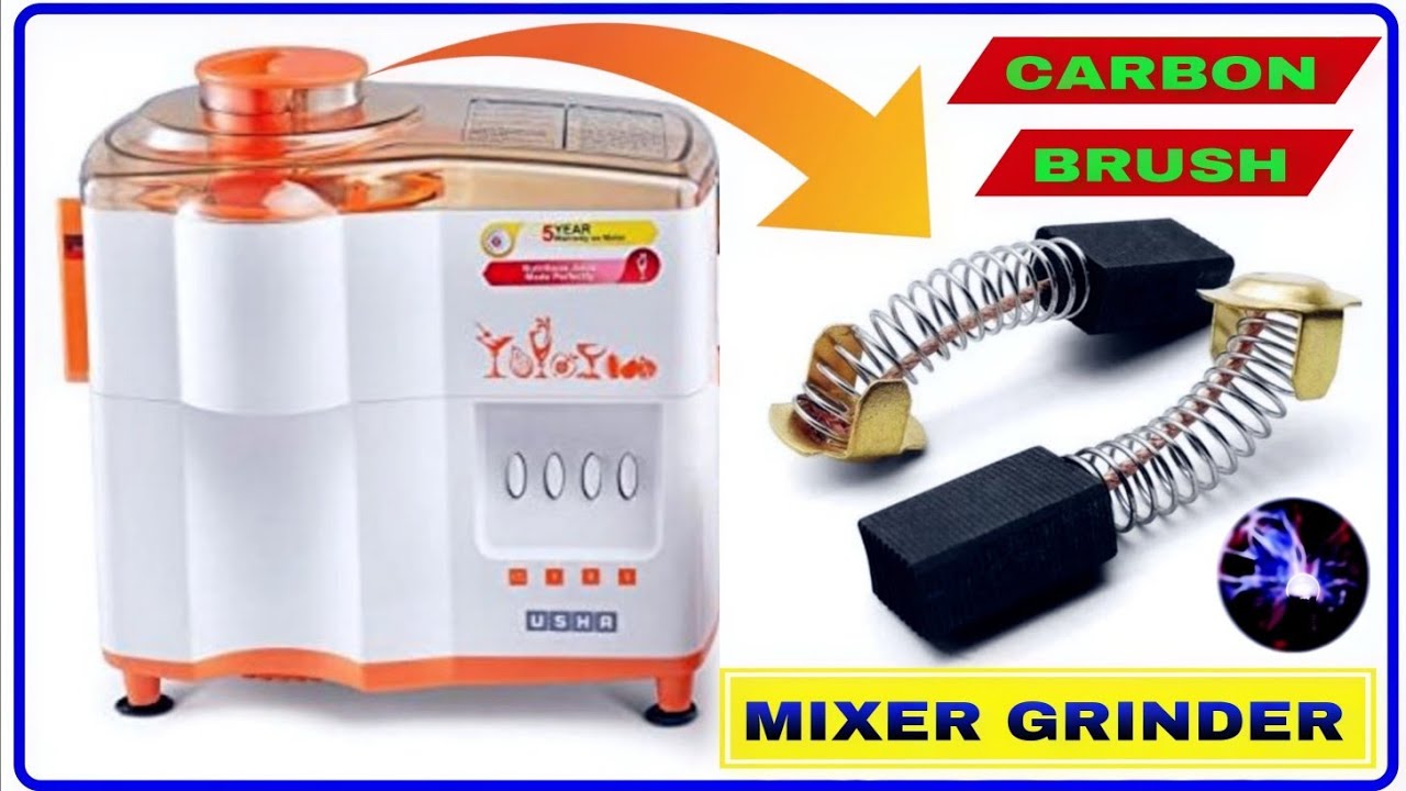 Mixer Grinder Repair 🆕 || How to Change Carbon Brush in Mixer Grinder Very Easy ✔️ || DIY Repairing
