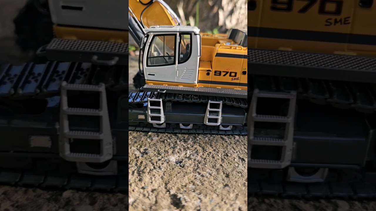 LIEBHEER R970 SME EXCAVATOR 🚜*1/50*💥 #wsi #diecast #mmt #excavator #liebherr