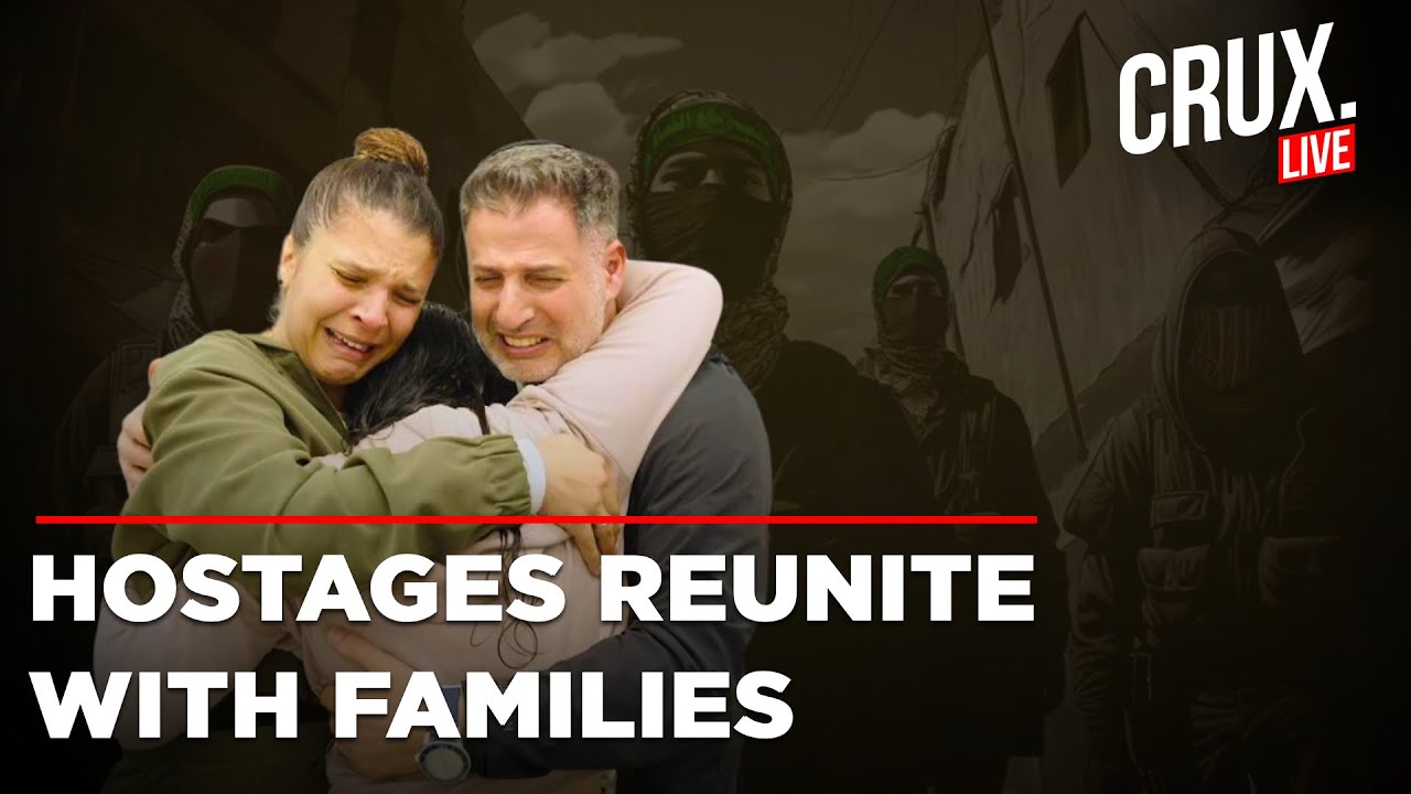 Gaza Ceasefire Live News | Israeli Women Hostages Meet Their Families After Being Released By Hamas
