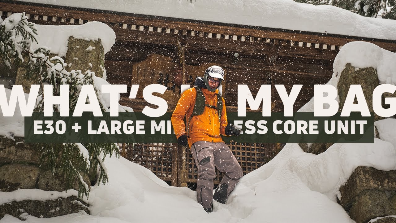 Field Trips: Explore 30 + Large Mirrorless Core Unit, Heavy Snow 
