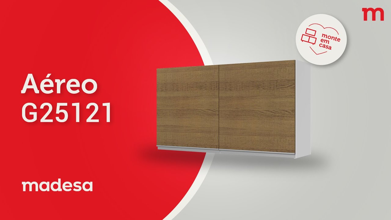 Montagem Aéreo G25121 | Madesa Móveis