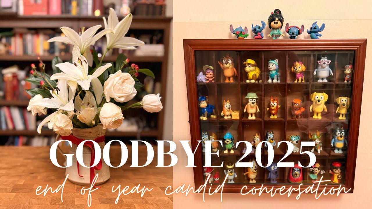 feeling melancholically chatty, laundry & goodbye 2025 | Simply Sherissa