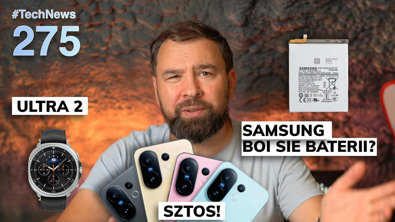 Mały flagowy VIVO, Galaxy Watch Ultra 2 i o co chodzi z bateriami u Samsunga?