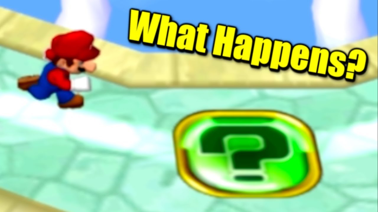 Mario Party 7 - What do All Event Spaces do?