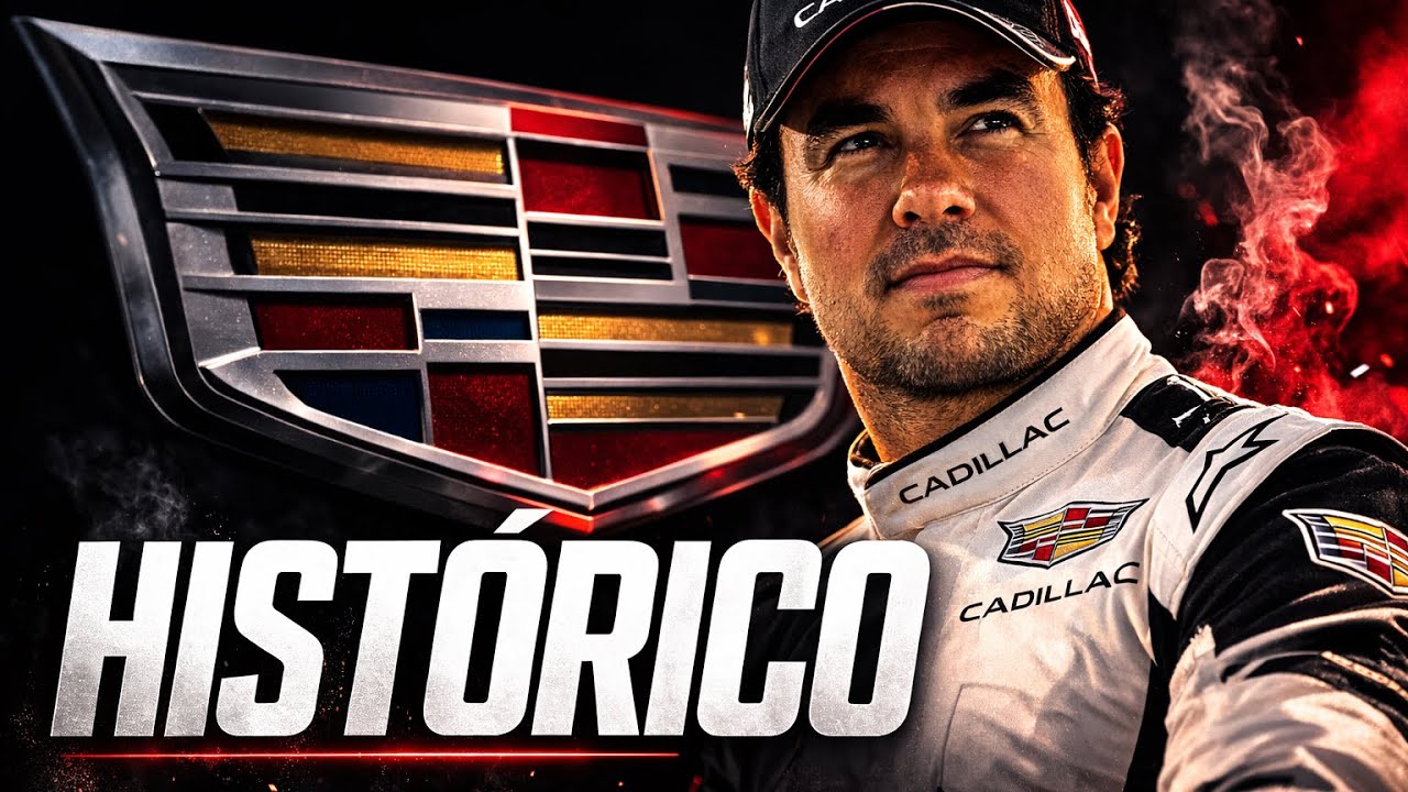 🚨CHECO PÉREZ hace HISTORIA con CADILLAC 