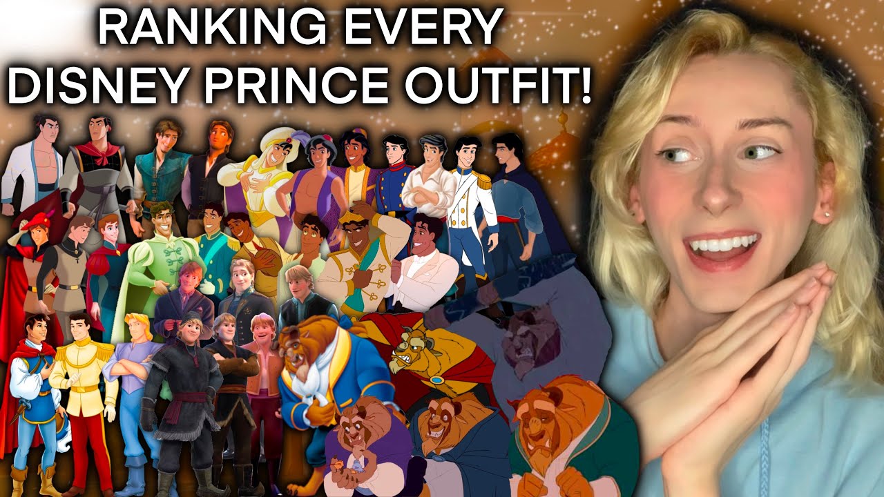 RANKING EVERY DISNEY PRINCE OUTFIT!! 🗡️👔👑 with Nicky Marra!