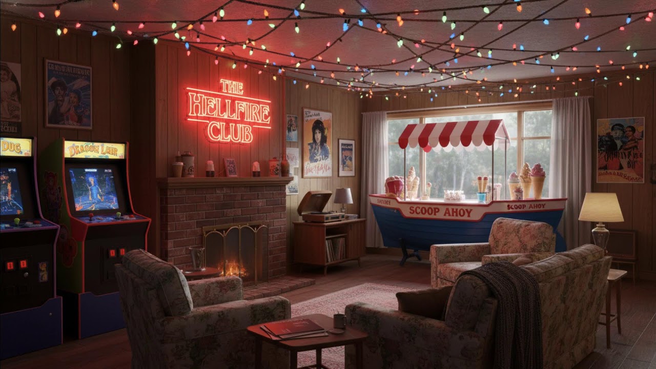 STRANGER THINGS Atmosphere Live 🔴 / STRANGER LOUNGE