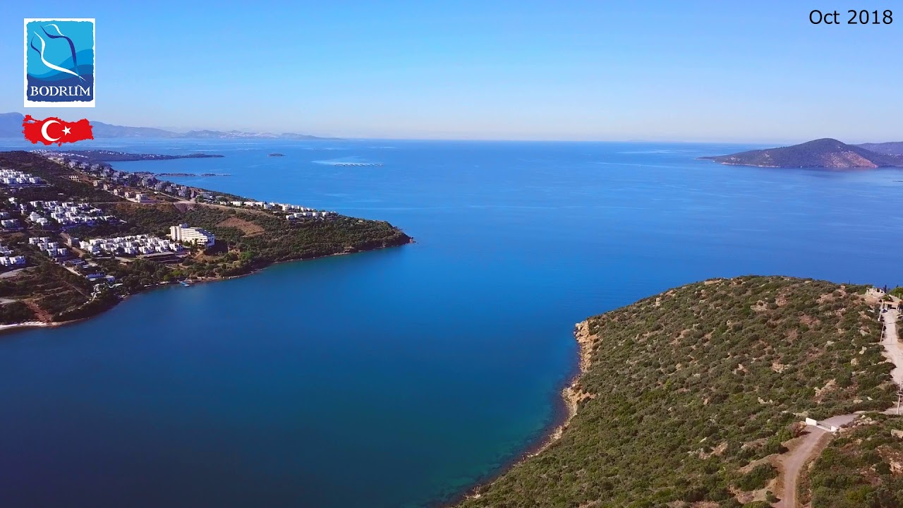 Flight Around Bodrum Bogazici In Turkey