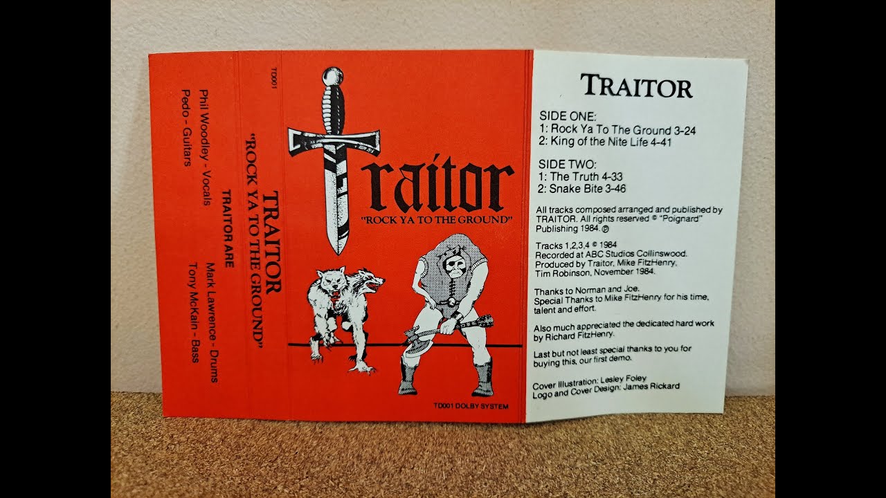 TRAITOR - The Truth (Demo 1984) - Early 80s Australian Metal