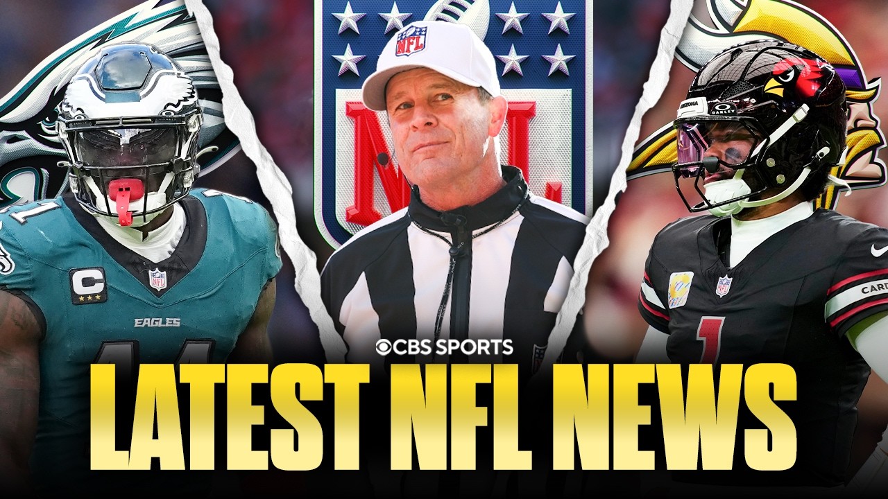 NFL preparing for replacement officials, A.J. Brown&rsquo;s future, 2026 QB battles | Latest NFL News