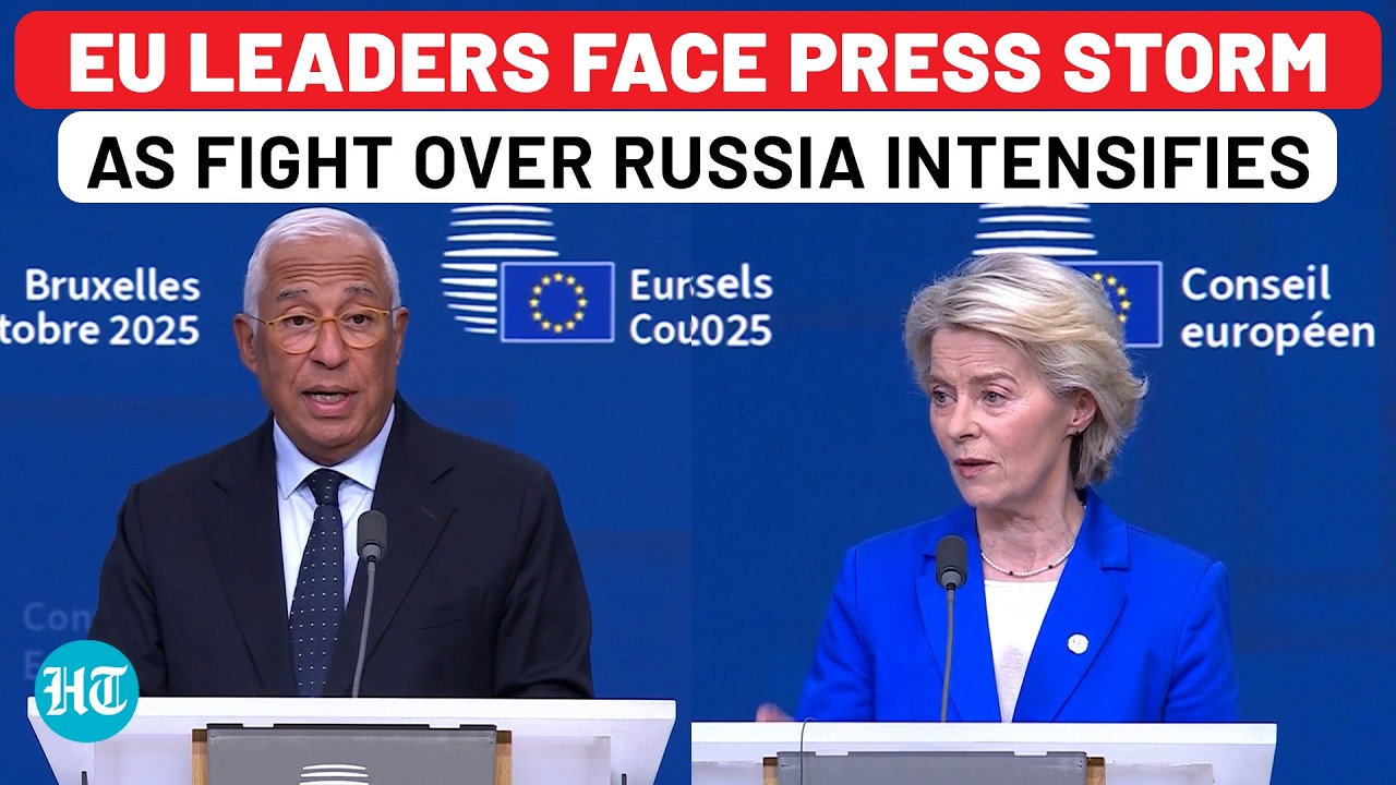 Ukraine Cash Plan Disappears? Ursula & Costa Face Press Storm As EU Splits Over Russian Assets