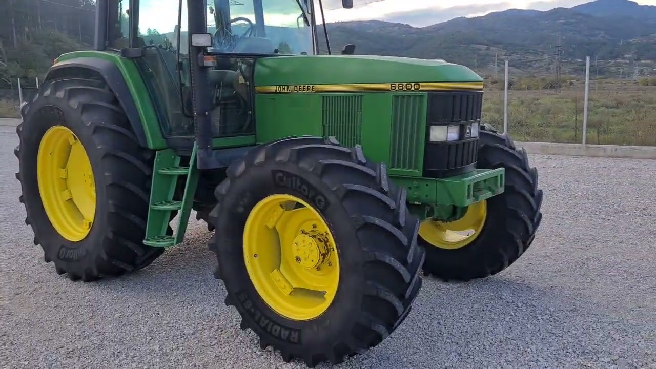 Нов!!!Уникално състояние..John Deere 6800.Нов внос Италия..