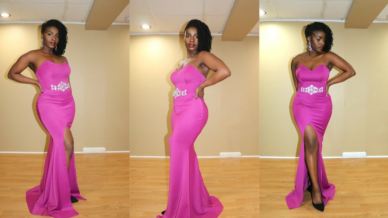 DIY Sweetheart Neckline Prom Dress