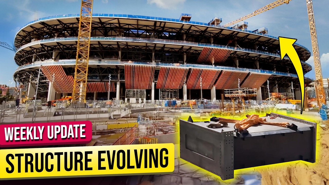 Camp Nou Weekly Update | Massive Slat Progress & Structural Milestones
