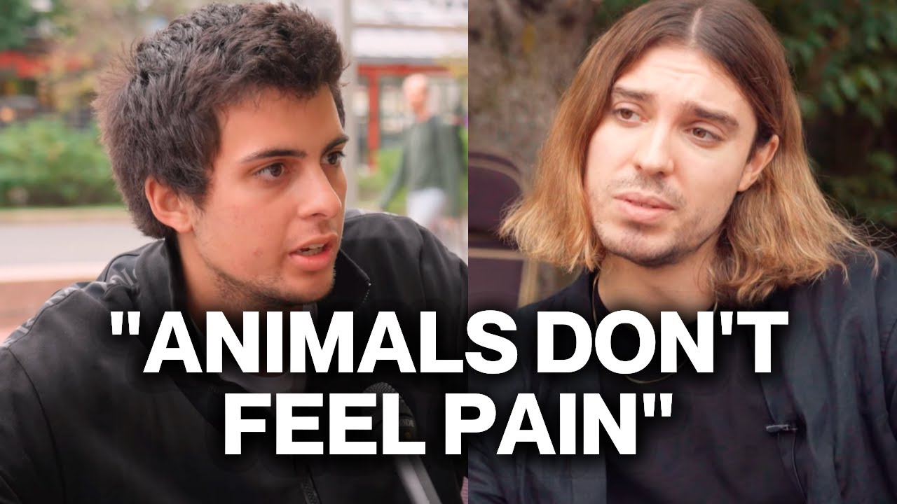 “Plants could feel MORE than animals” - Hunter debates vegan.