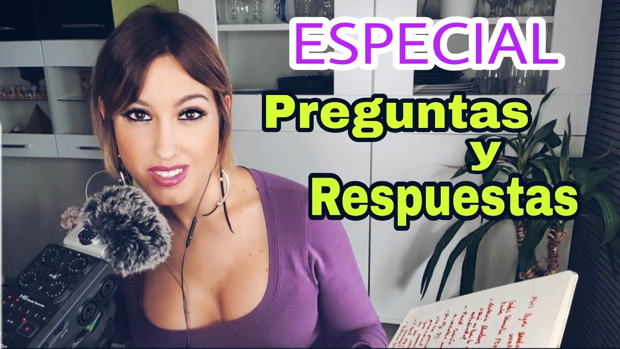 ASMR | 20 COSAS SOBRE MI ¡¡ESPECIAL PREGUNTAS Y RESPUESTAS!!💃 20.000 suscriptores