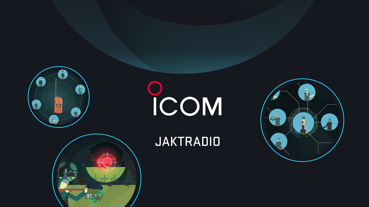 ICOM JAKTRADIO – Säkerhet i skogen
