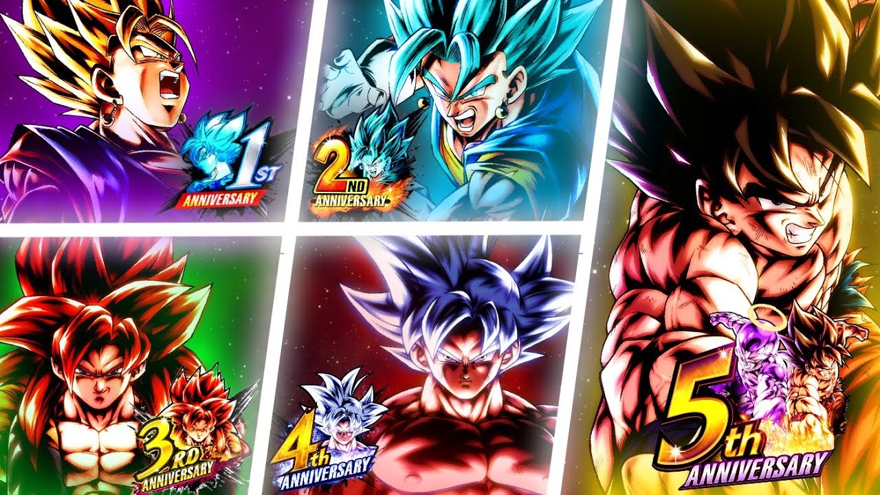 Используем КАЖДУЮ ЮБИЛЕЙНУЮ мета-команду в Dragon Ball LEGENDS!