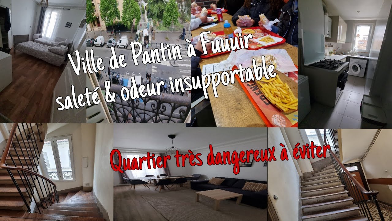 Notre appartement à Pantin quartier à fuiiiiiiir 😬😲😧