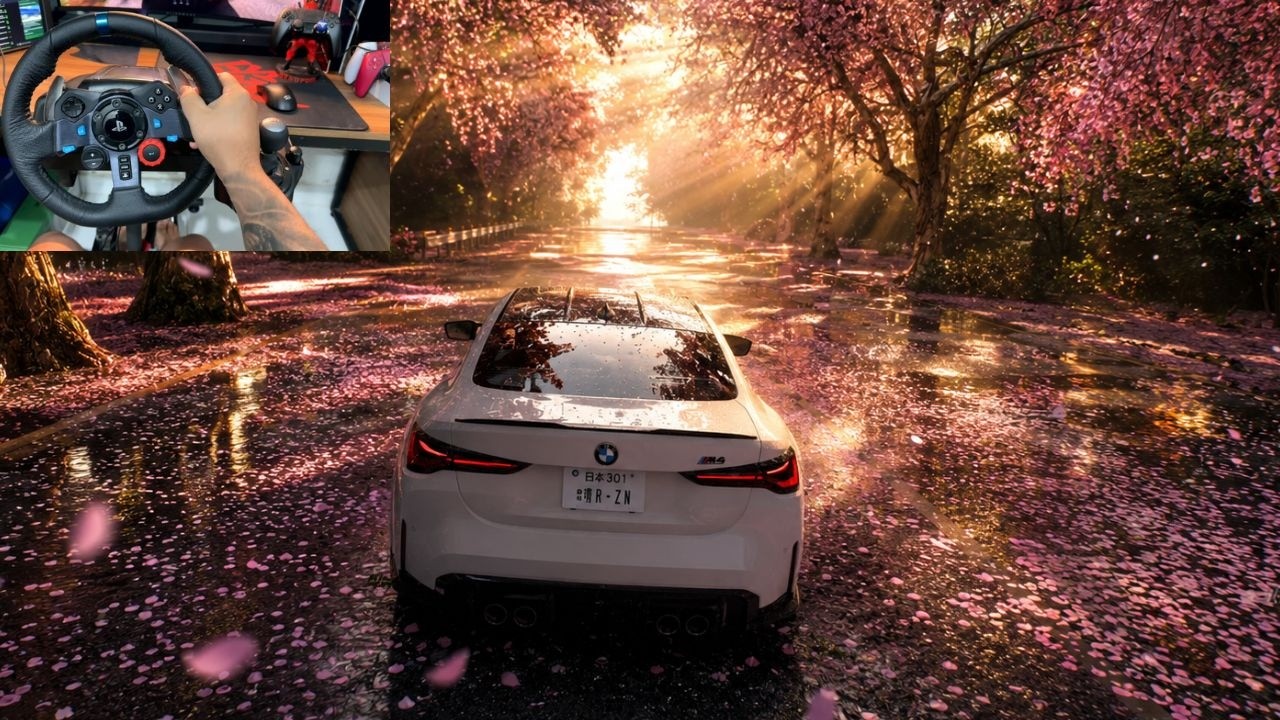 BMW M4 2021 Competition Coup&eacute; - Forza Horizon 6 | Logitech G29 Steering Wheel