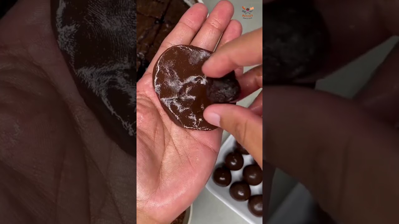 Brigadeiro de Brownie no ponto perfeito 🍫🤎