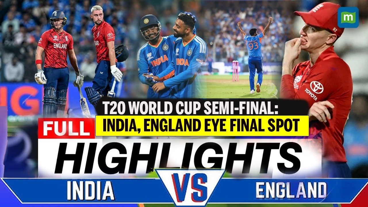 India vs England highlights, T20 World Cup Semi-Final 2026 | India beat England by 7 Runs